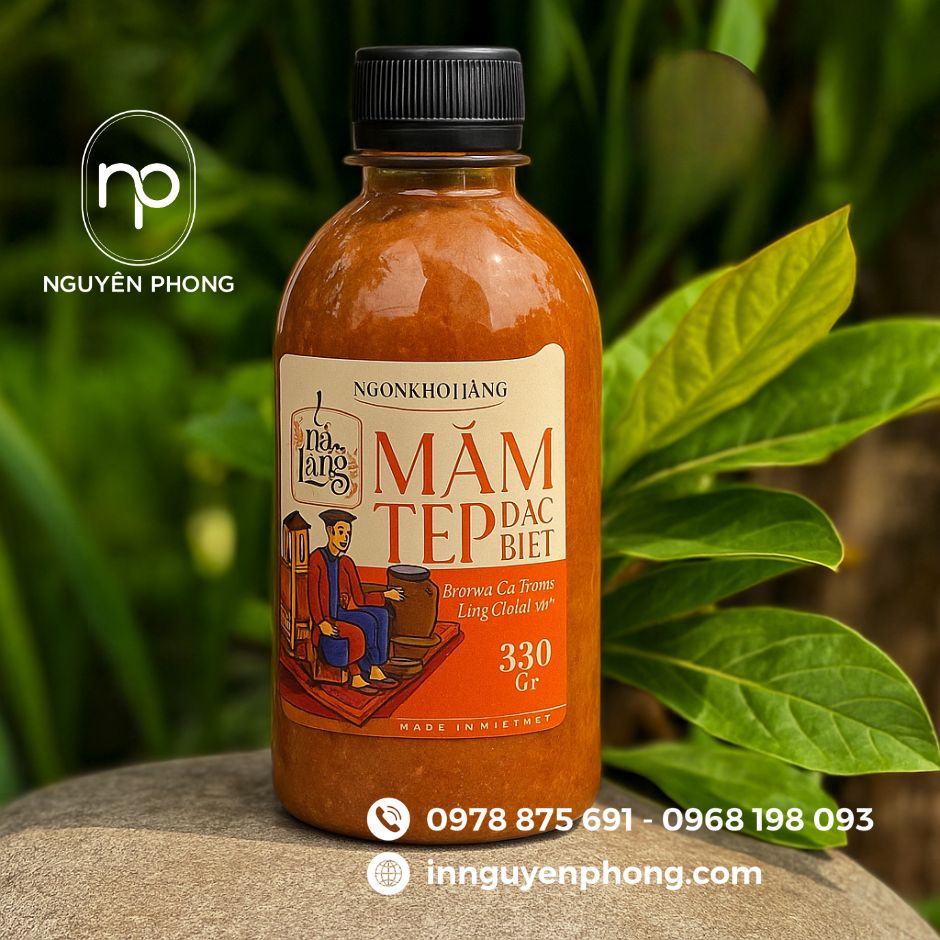 Chất liệu in tem mắm tép
